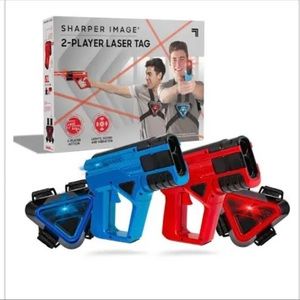 Sharper Image LaserTag-Two player laser tag with gun blasts and vest armor